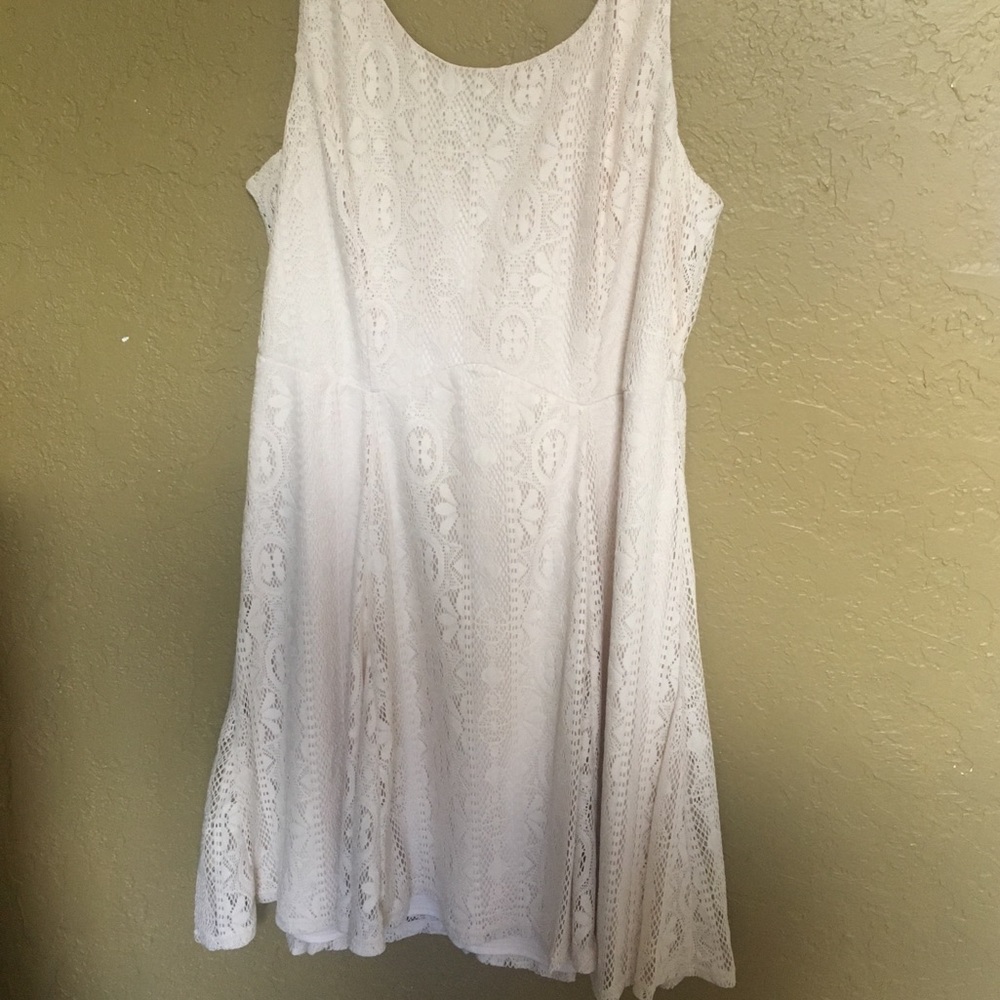 maurice’s cream dress